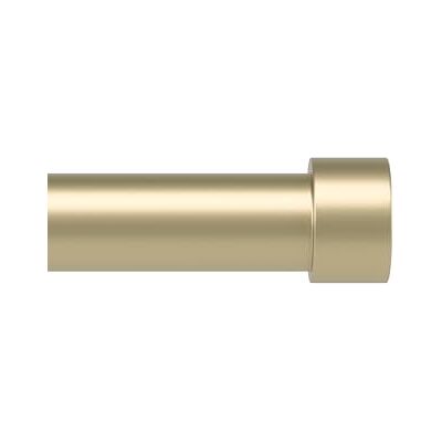 Umbra Cappa Tringle à Rideaux Double réglable de 2,5 cm pour fenêtres 168-305 cm Doré - Publicité Umbra Cappa Tringle à Rideaux Double réglable de 2,5 cm pour fenêtres 168-305 cm Doré - Publicité