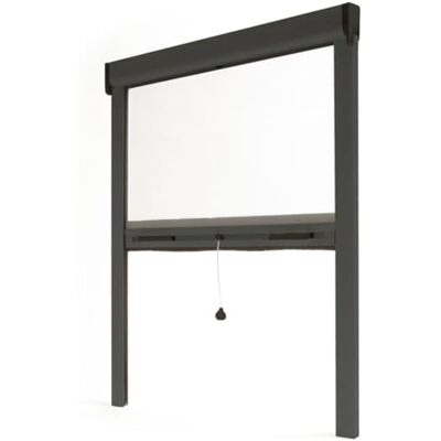 AvosDim.com stores, rideaux, moustiquaires Avosdim Store moustiquaire fenêtre Alu Luxe (Anthracite, L125 x H 220 cm) - Publicité AvosDim.com stores, rideaux, moustiquaires Avosdim Store moustiquaire fenêtre Alu Luxe (Anthracite, L125 x H 220 cm) - Publicité