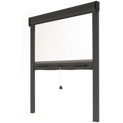 AvosDim.com stores, rideaux, moustiquaires Avosdim Store moustiquaire fenêtre Alu Luxe (Anthracite, L150 x H 160 cm) - Publicité AvosDim.com stores, rideaux, moustiquaires Avosdim Store moustiquaire fenêtre Alu Luxe (Anthracite, L150 x H 160 cm) - Publicité