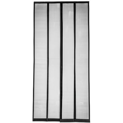 Amig Rideau Moustiquaire pour Portes 100 x 220 cm Gris PVC et Fibre de verre Protection anti-moustiques Pour portes de passage, balcons ou terrasses Montage avec vis Mod. MP02 - Publicité Amig Rideau Moustiquaire pour Portes 100 x 220 cm Gris PVC et Fibre de verre Protection anti-moustiques Pour portes de passage, balcons ou terrasses Montage avec vis Mod. MP02 - Publicité
