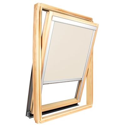 AvosDim.com stores, rideaux, moustiquaires Store Occultant Compatible Velux ® pour Dimension MK08 – Beige - Publicité AvosDim.com stores, rideaux, moustiquaires Store Occultant Compatible Velux ® pour Dimension MK08 – Beige - Publicité
