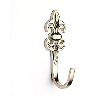 Merriway Bulk Hardware BH03976 Embrasse de rideau Fleur de Lys Laiton, 75 x 25 x 35 mm, Set de 2 Pièces - Publicité Merriway Bulk Hardware BH03976 Embrasse de rideau Fleur de Lys Laiton, 75 x 25 x 35 mm, Set de 2 Pièces - Publicité