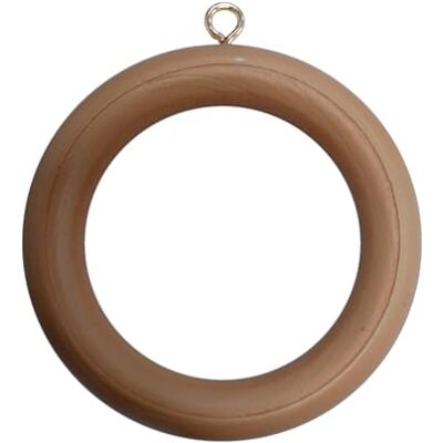 Merriway Bulk Hardware Bh05954 en bois Tringle à rideau Rod Anneaux avec vis Eye, diamètre intérieur. 45 mm (1,3/10,2 cm) de diamètre extérieur. 64 mm (2.1/5,1 cm) – Marron foncé, Lot de 10 - Publicité Merriway Bulk Hardware Bh05954 en bois Tringle à rideau Rod Anneaux avec vis Eye, diamètre intérieur. 45 mm (1,3/10,2 cm) de diamètre extérieur. 64 mm (2.1/5,1 cm) – Marron foncé, Lot de 10 - Publicité