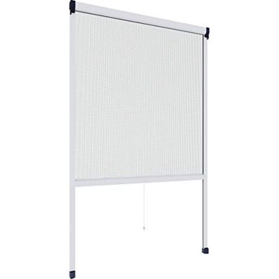 Windhager Rhino Insect SCREEN Store Enrouleur pour Fenetres, Moustiquaire, individuellement découpable, 130 x 160 cm, Blanc, 03963 - Publicité Windhager Rhino Insect SCREEN Store Enrouleur pour Fenetres, Moustiquaire, individuellement découpable, 130 x 160 cm, Blanc, 03963 - Publicité