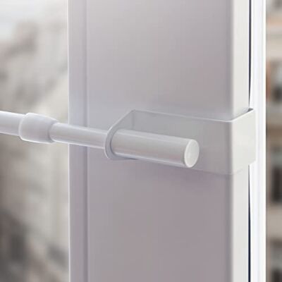 Bestlivings Store plissé Twist Blanc 90-130 cm Barre de serrage sans Barre en métal de 9 mm de diamètre avec environ Épaisseur de paroi de 0,5 mm, extensible en continu et pour battants de - Publicité Bestlivings Store plissé Twist Blanc 90-130 cm Barre de serrage sans Barre en métal de 9 mm de diamètre avec environ Épaisseur de paroi de 0,5 mm, extensible en continu et pour battants de - Publicité