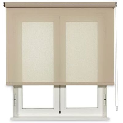 VIEWTEX Store Enrouleur Tamisant Cotton Beige 90 X 250cm Fabriqué en Europe 5 Ans de Garantie - Publicité VIEWTEX Store Enrouleur Tamisant Cotton Beige 90 X 250cm Fabriqué en Europe 5 Ans de Garantie - Publicité