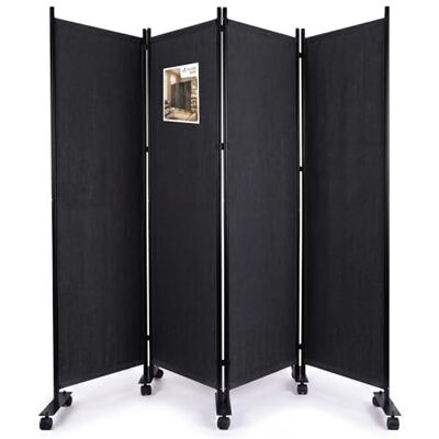 vounot ® Paravent Séparateur de Pièce 4 Panneaux avec roulettes Cloison de Séparation Autoportant Pliable Brise Vue pour Plus d’Intimité Salon Chambre Bureau 228 x 30 x 171 cm Anthracite - Publicité vounot ® Paravent Séparateur de Pièce 4 Panneaux avec roulettes Cloison de Séparation Autoportant Pliable Brise Vue pour Plus d’Intimité Salon Chambre Bureau 228 x 30 x 171 cm Anthracite - Publicité