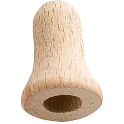 Merriway Bulk Hardware BH01567 Tirages de cordon en Bois en forme de cloche - Publicité Merriway Bulk Hardware BH01567 Tirages de cordon en Bois en forme de cloche - Publicité