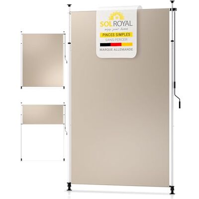 Sol Royal Store Balcon sans percage Store Vertical Exterieur pergola Vent - Publicité Sol Royal Store Balcon sans percage Store Vertical Exterieur pergola Vent - Publicité