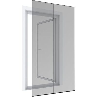 Windhager Moustiquaire pour porte Basic 04507 Anthracite 100 x 210 cm Noir - Publicité Windhager Moustiquaire pour porte Basic 04507 Anthracite 100 x 210 cm Noir - Publicité