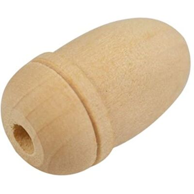 Merriway Bulk Hardware BH00346 Paquet de 4 Glands de tirage de cordon en Bois - Publicité Merriway Bulk Hardware BH00346 Paquet de 4 Glands de tirage de cordon en Bois - Publicité