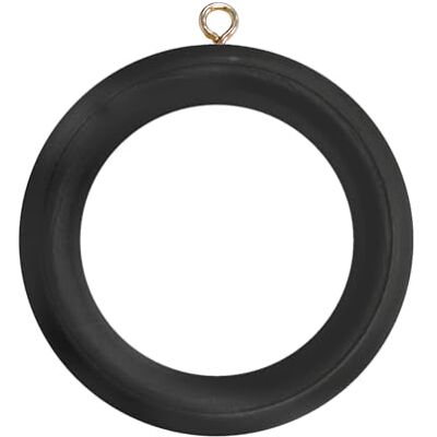Merriway Bulk Hardware Bh05954 en bois Tringle à rideau Rod Anneaux avec vis Eye, diamètre intérieur. 45 mm (1,3/10,2 cm) de diamètre extérieur. 64 mm (2.1/5,1 cm) – Marron foncé, Lot de 10, blanc, BH05958 - Publicité Merriway Bulk Hardware Bh05954 en bois Tringle à rideau Rod Anneaux avec vis Eye, diamètre intérieur. 45 mm (1,3/10,2 cm) de diamètre extérieur. 64 mm (2.1/5,1 cm) – Marron foncé, Lot de 10, blanc, BH05958 - Publicité