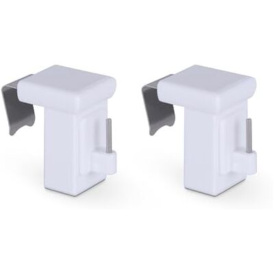 Bestlivings Lot de 20 supports de serrage « Blanc » Pour tringles de café Ø 10 mm Cadre de fenêtre 10-27 mm Crochet décoratif Klemmfix Crochet universel pour décoration de fenêtre - Publicité Bestlivings Lot de 20 supports de serrage « Blanc » Pour tringles de café Ø 10 mm Cadre de fenêtre 10-27 mm Crochet décoratif Klemmfix Crochet universel pour décoration de fenêtre - Publicité