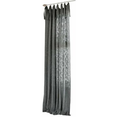 Loberon Pont-Arcy Rideau Laisse Passer la lumière Tissu Doux, Gris - Publicité Loberon Pont-Arcy Rideau Laisse Passer la lumière Tissu Doux, Gris - Publicité
