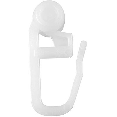 Bestlivings Lot de 50 Rouleaux de Rideau de 8 mm pour Rail de Rideau, Rouleaux de Rideau universels pour Tous Les Rails de Rideaux Courants - Publicité Bestlivings Lot de 50 Rouleaux de Rideau de 8 mm pour Rail de Rideau, Rouleaux de Rideau universels pour Tous Les Rails de Rideaux Courants - Publicité