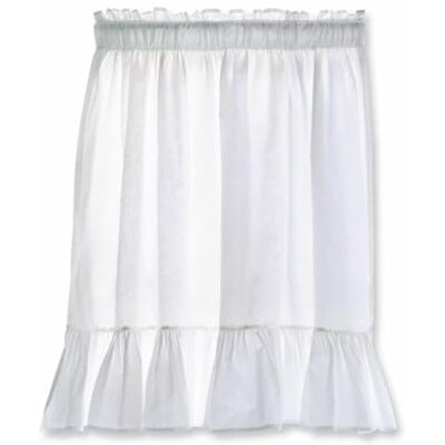 Loberon Tomé Brise-bise Tissu Naturel en Coton Doux, Fluide et translucide, Blanc - Publicité Loberon Tomé Brise-bise Tissu Naturel en Coton Doux, Fluide et translucide, Blanc - Publicité