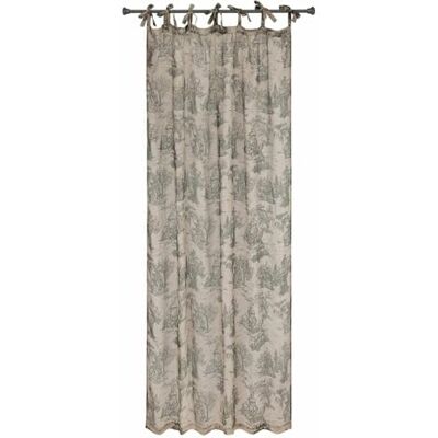 Loberon Dedwen Rideau Tissu Haut de Gamme en Lin et Coton Motifs Toile de Jouy Classiques imprimés, Gris/Lin - Publicité Loberon Dedwen Rideau Tissu Haut de Gamme en Lin et Coton Motifs Toile de Jouy Classiques imprimés, Gris/Lin - Publicité