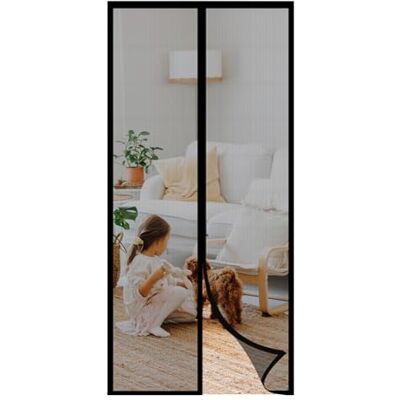 Sekey Moustiquaire de porte contre les griffures des chats En fibre de verre Rideau magnétique pour porte de balcon Avec bande sur le dessus Installation facile sans perçage 70 x 210 cm - Publicité Sekey Moustiquaire de porte contre les griffures des chats En fibre de verre Rideau magnétique pour porte de balcon Avec bande sur le dessus Installation facile sans perçage 70 x 210 cm - Publicité