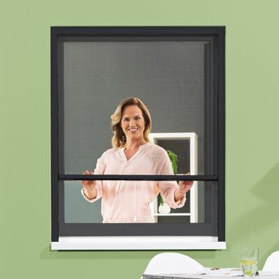 empasa moustiquaire fenêtre enroulable SMART, blanc, marron ou anthracite - Publicité empasa moustiquaire fenêtre enroulable SMART, blanc, marron ou anthracite - Publicité