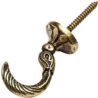 Merriway Bulk Hardware BH01608 Embrasse de rideaux égyptienne Laiton massif, 45 mm, Set de 2 Pièces - Publicité Merriway Bulk Hardware BH01608 Embrasse de rideaux égyptienne Laiton massif, 45 mm, Set de 2 Pièces - Publicité