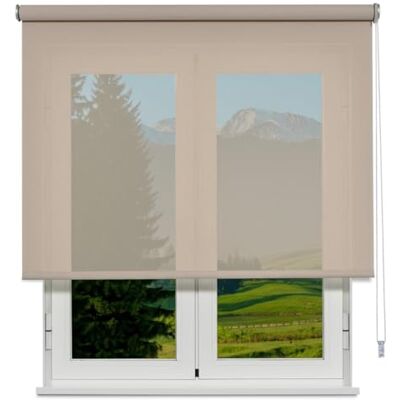 VIEWTEX Store Enrouleur Isolant Thermique Screen Degré d'ouverture 10% Linen Sand 150 X 250cm Fabriqué en Europe Garantie 5 Ans - Publicité VIEWTEX Store Enrouleur Isolant Thermique Screen Degré d'ouverture 10% Linen Sand 150 X 250cm Fabriqué en Europe Garantie 5 Ans - Publicité