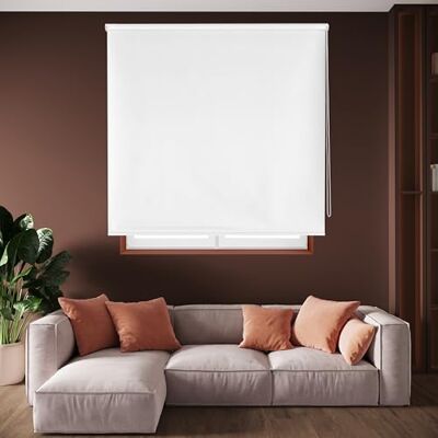 Blindecor Draco Store Enrouleur Opaque Blanc cassé, 120 x 230 cm (largeur x hauteur) Taille du tissu 117 x 225 cm. Stores thermiques occultants - Publicité Blindecor Draco Store Enrouleur Opaque Blanc cassé, 120 x 230 cm (largeur x hauteur) Taille du tissu 117 x 225 cm. Stores thermiques occultants - Publicité