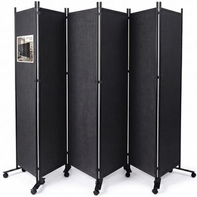 vounot ® Paravent Séparateur de Pièce 6 Panneaux avec roulettes Cloison de Séparation Autoportant Pliable Brise Vue pour Plus d’Intimité Salon Chambre Bureau 340 x 30 x 171 cm Anthracite - Publicité vounot ® Paravent Séparateur de Pièce 6 Panneaux avec roulettes Cloison de Séparation Autoportant Pliable Brise Vue pour Plus d’Intimité Salon Chambre Bureau 340 x 30 x 171 cm Anthracite - Publicité