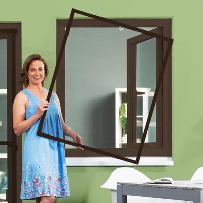 empasa Moustiquaire fenêtre, Master Slim blanc, marron ou anthracite - Publicité empasa Moustiquaire fenêtre, Master Slim blanc, marron ou anthracite - Publicité
