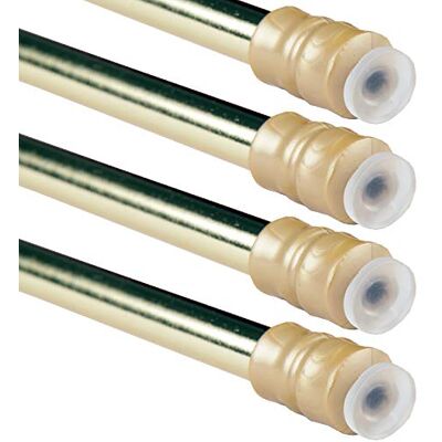 Bestlivings Tringle à Rideaux 4 pièces (Or) sans perçage, Installation Facile, Tringle escamotable pour Serrage 60-90 cm - Publicité Bestlivings Tringle à Rideaux 4 pièces (Or) sans perçage, Installation Facile, Tringle escamotable pour Serrage 60-90 cm - Publicité