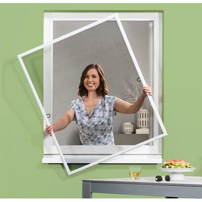 empasa moustiquaire de fenêtre START, cadre aluminium, différentes couleurs - Publicité empasa moustiquaire de fenêtre START, cadre aluminium, différentes couleurs - Publicité