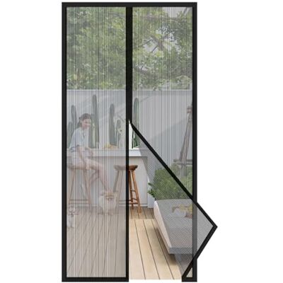 Sekey Rideau moustiquaire magnétique pour porte sans perçage, rideau de porte pour balcon, protection contre les insectes avec bande adhésive 105x220cm, Noir - Publicité Sekey Rideau moustiquaire magnétique pour porte sans perçage, rideau de porte pour balcon, protection contre les insectes avec bande adhésive 105x220cm, Noir - Publicité