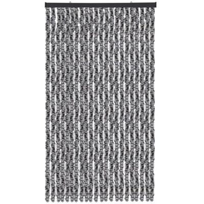 Arsvita Rideau, Tissu, Meliert schwarz grau weiß, 90x220 cm - Publicité Arsvita Rideau, Tissu, Meliert schwarz grau weiß, 90x220 cm - Publicité
