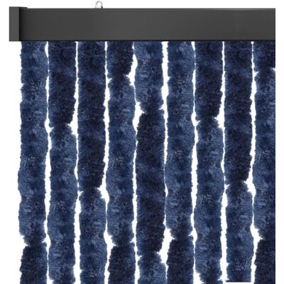 Arsvita Rideau anti-insectes, 120 x 220 cm (largeur x longueur), en duveteux, en « bleu foncé », pour camping, terrasse, pavillon ou porte de balcon, diamètre 4 cm - Publicité Arsvita Rideau anti-insectes, 120 x 220 cm (largeur x longueur), en duveteux, en « bleu foncé », pour camping, terrasse, pavillon ou porte de balcon, diamètre 4 cm - Publicité