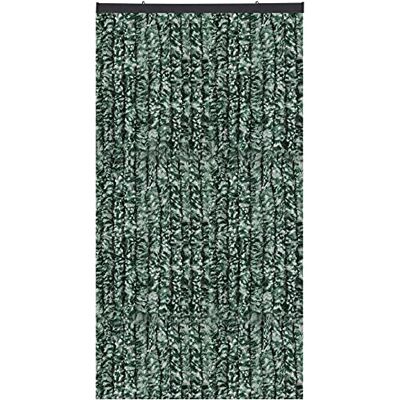 Bestlivings Rideau de porte en velours Largeur : 140 cm Longueur : 250 cm Vert chiné - Publicité Bestlivings Rideau de porte en velours Largeur : 140 cm Longueur : 250 cm Vert chiné - Publicité