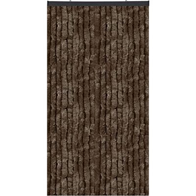 Arsvita Flausch Rideau 140 x 220, Polyester, Unistreifen braun, 140 x 220 cm - Publicité Arsvita Flausch Rideau 140 x 220, Polyester, Unistreifen braun, 140 x 220 cm - Publicité