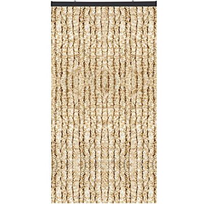 Bestlivings Rideau de porte en velours Largeur : 160 cm Longueur : 250 cm Beige chiné - Publicité Bestlivings Rideau de porte en velours Largeur : 160 cm Longueur : 250 cm Beige chiné - Publicité