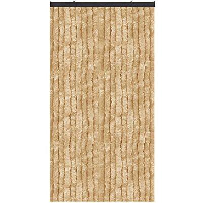 Bestlivings Rideau de porte en velours Largeur : 140 cm Longueur : 250 cm Beige - Publicité Bestlivings Rideau de porte en velours Largeur : 140 cm Longueur : 250 cm Beige - Publicité