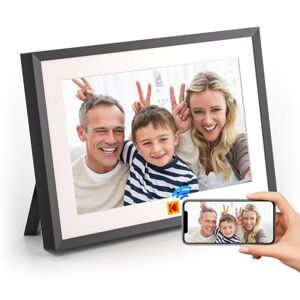Kodak Cadre Photo Numérique vec Batterie, Cadre Photo Numériqu WiFi 10,1 Pouces WiFi (32 Go), Écran Tactile IPS HD 1280x800 Rotation Automatique, Cadre Photo Connecté pour Famille Noir - Publicité Kodak Cadre Photo Numérique vec Batterie, Cadre Photo Numériqu WiFi 10,1 Pouces WiFi (32 Go), Écran Tactile IPS HD 1280x800 Rotation Automatique, Cadre Photo Connecté pour Famille Noir - Publicité