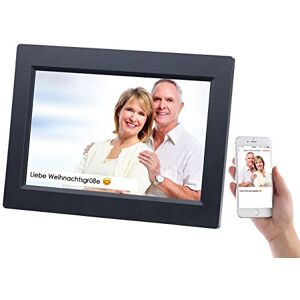 Cadre photo numérique connecté 10,1" IPS tactile Wi-Fi Somikon - Publicité Cadre photo numérique connecté 10,1" IPS tactile Wi-Fi Somikon - Publicité