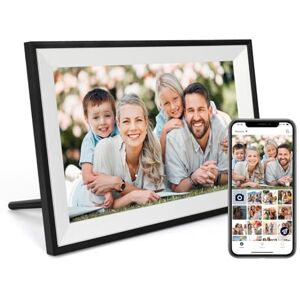 Anna Bella Cadre Photo numérique 10,1 Pouces WiFi IPS HD écran Tactile Smart Cloud Cadre Photo, Auto-Rotation, Configuration Facile pour Partager des Photos ou des vidéos à Distance par l'intermédiaire de AiMOR - Publicité Anna Bella Cadre Photo numérique 10,1 Pouces WiFi IPS HD écran Tactile Smart Cloud Cadre Photo, Auto-Rotation, Configuration Facile pour Partager des Photos ou des vidéos à Distance par l'intermédiaire de AiMOR - Publicité