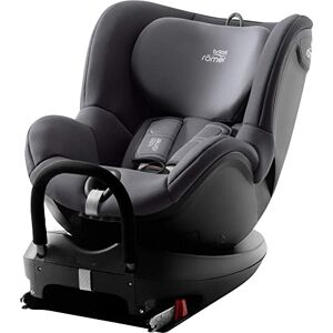 Britax Römer Siège Auto DUALFIX 2 R, Pivotant à 360° et Fixation ISOFIX, enfant de 0 à 18kg (Groupe 0+/1) de la naissance à 4 ans, Storm Grey - Publicité