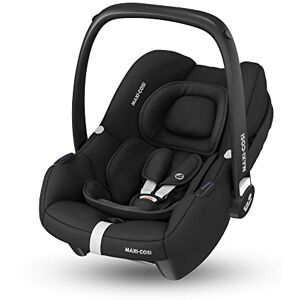 Maxi-Cosi CabrioFix i-Size, Siège Auto Bébé, 0 à 12 mois, 12 kg max., Siège Auto ISOFIX Léger (3,2 kg), Grand Canopy, Ultra-molletonné, Compatible avec les Poussettes , Essential Black - Publicité