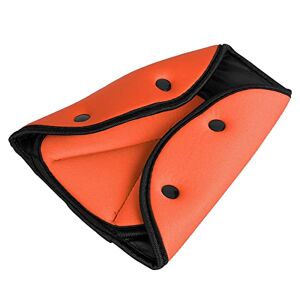 Agatige Ajusteur de ceinture de sécurité pour enfants, couverture de sangle de ceinture de sécurité pour bébé de voiture Ajusteur de ceinture de sécurité de grossesse pour voiture(Orange) - Publicité