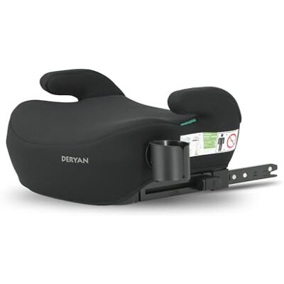 Deryan Rehausseur Voiture Enfant, ISOFIX de 125 à 150 cm (Environ 6 à 12 ans 22-36 Kg), Siège Auto groupe 2 3, ECE R129, léger, Rehausseur Isofix, Porte-gobelet, Noir - Publicité Deryan Rehausseur Voiture Enfant, ISOFIX de 125 à 150 cm (Environ 6 à 12 ans 22-36 Kg), Siège Auto groupe 2 3, ECE R129, léger, Rehausseur Isofix, Porte-gobelet, Noir - Publicité