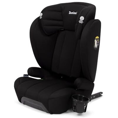 Baninni Siège d’Auto i-Size 100-150cm – 15-36kg Zola Noir - Publicité Baninni Siège d’Auto i-Size 100-150cm – 15-36kg Zola Noir - Publicité