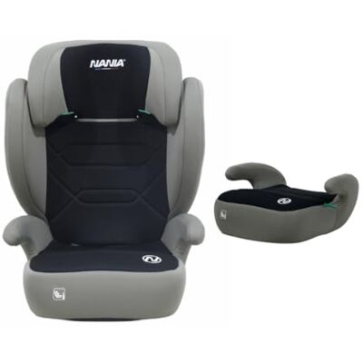 nania BELEM, Siège auto enfant, 2 en 1, I-size, 100-150 cm, Groupe 2/3, environ 4-12 ans, Rehausseur siège auto pour enfant, avec Protection Latérale, Appui-tête, Réglable, Housse confort - Publicité nania BELEM, Siège auto enfant, 2 en 1, I-size, 100-150 cm, Groupe 2/3, environ 4-12 ans, Rehausseur siège auto pour enfant, avec Protection Latérale, Appui-tête, Réglable, Housse confort - Publicité