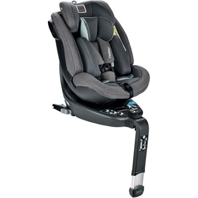 Inglesina Halley, Siège Auto Rotatif 360°, De 0 à 7 Ans Environ, de 40cm à 125 cm, Gris - Publicité Inglesina Halley, Siège Auto Rotatif 360°, De 0 à 7 Ans Environ, de 40cm à 125 cm, Gris - Publicité