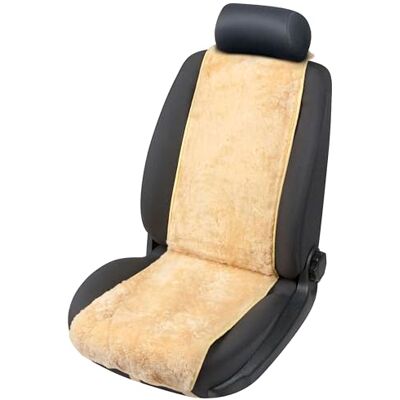 Walser Protège-siège en Peau d'agneau Cosmo, 100% Peau d'agneau pour siège de Voiture, protège-siège en Peau d'agneau, Housse de Protection en Fourrure Beige - Publicité Walser Protège-siège en Peau d'agneau Cosmo, 100% Peau d'agneau pour siège de Voiture, protège-siège en Peau d'agneau, Housse de Protection en Fourrure Beige - Publicité