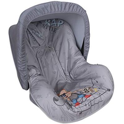 Babyline Housse de chaise de voiture, universelle groupes 0/1/2, couvre-harnais cadeau !!! (Punkie) - Publicité Babyline Housse de chaise de voiture, universelle groupes 0/1/2, couvre-harnais cadeau !!! (Punkie) - Publicité