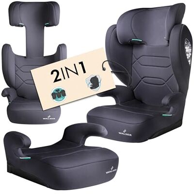 Walser Siege auto enfant Premium Numa, rehausseur enfant 2in1 confortable dossier amovible + appui-tete evolutif 3-8 ans 100-150 cm norme recente ECE R 129, rehausseur voiture anthracite - Publicité Walser Siege auto enfant Premium Numa, rehausseur enfant 2in1 confortable dossier amovible + appui-tete evolutif 3-8 ans 100-150 cm norme recente ECE R 129, rehausseur voiture anthracite - Publicité